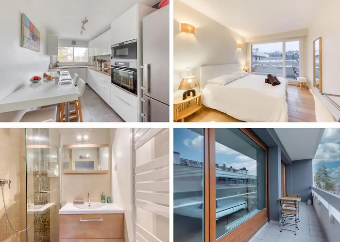 Grand Appartement Spacieux - Proche Paris